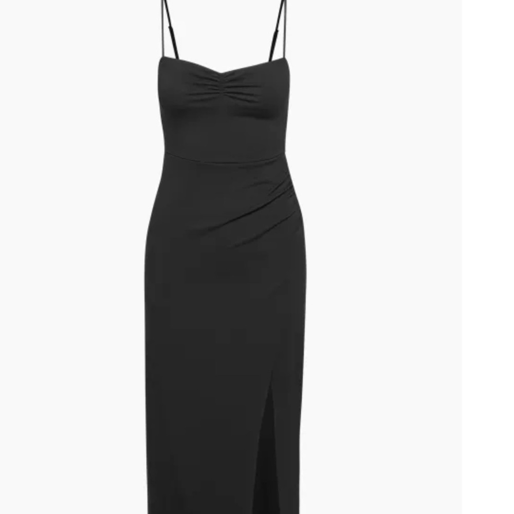 Aritzia Black Flight Dress